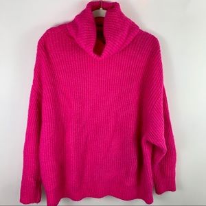 SOLD VERY COZY zara knitted pink sweater
